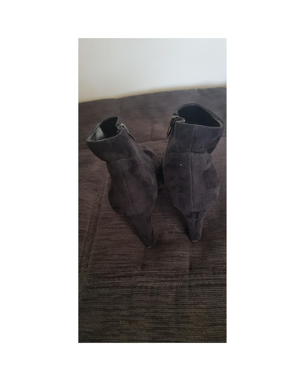 Bottines Bottines Noires Sans marque en coloris Gray