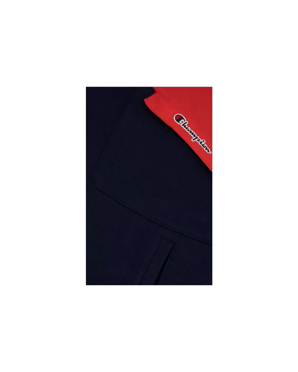 Sweatshirts À Capuche Homme Reverse Weave Patchwork Champion pour homme en coloris Blue