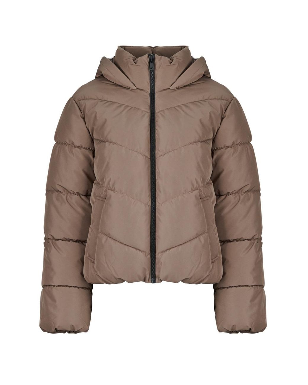 Doudounes Onlclair Puffer Hood Jacket ONLY en coloris Brown