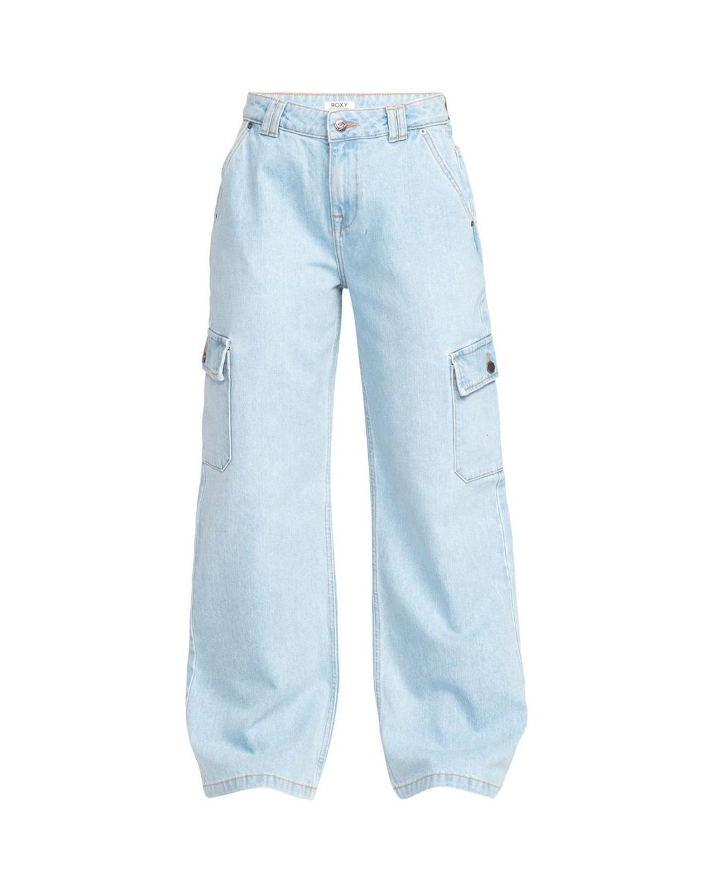 Jeans flare / larges Modern Vibe Mid Roxy en coloris Bleu | Lyst