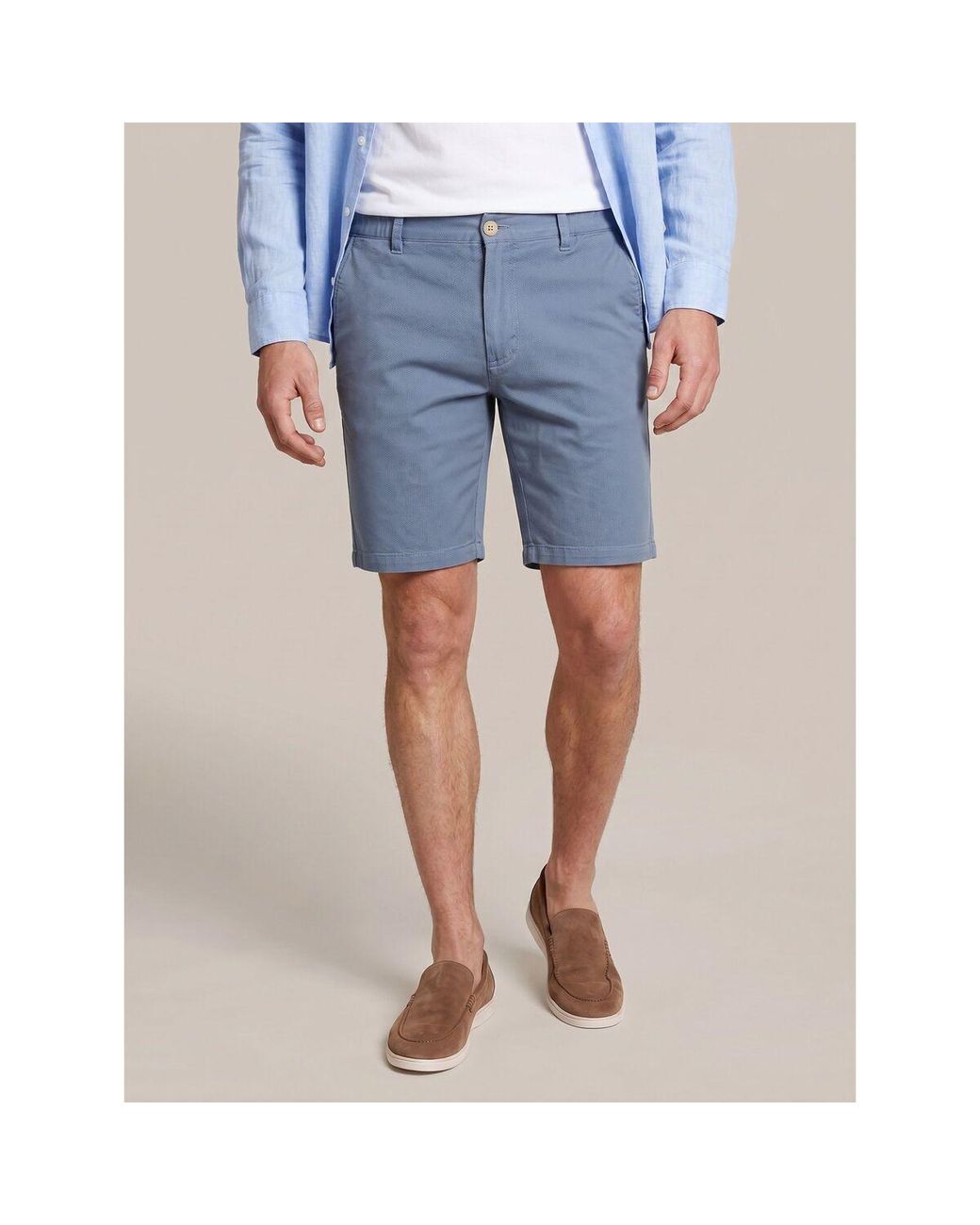 Short Short Ferdinand Structure Suitable pour homme en coloris Blue