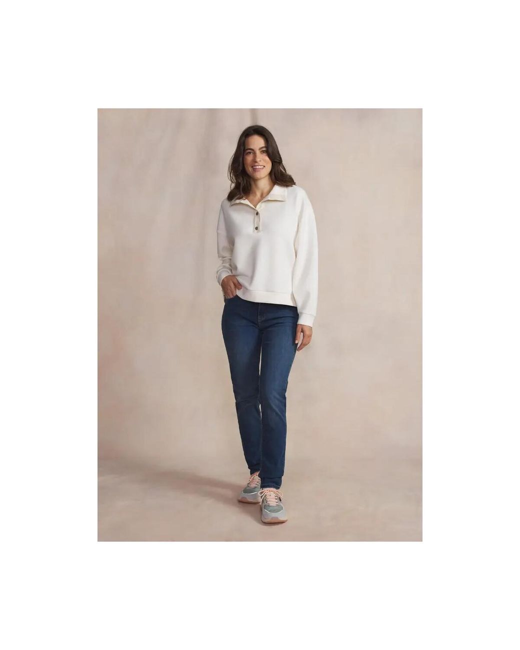 Pull Eslyncam Tbs en coloris White