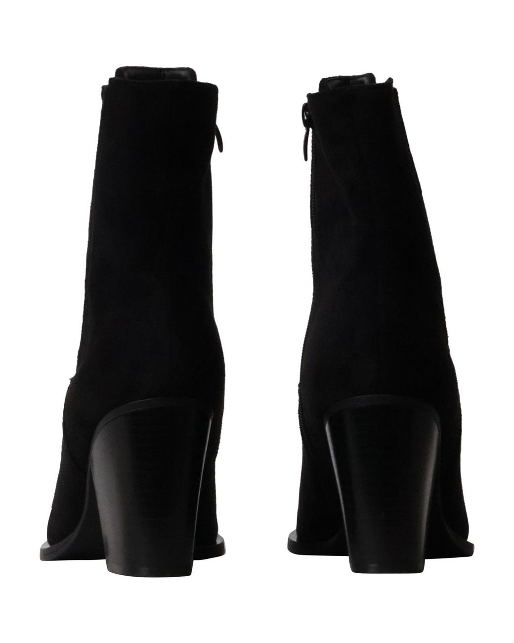 Bottines Bottines À Zip Super Mode en coloris Black