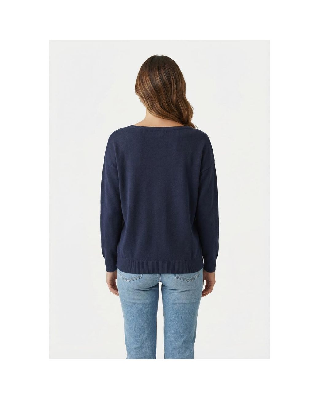 Pull m4977 Please en coloris Blue