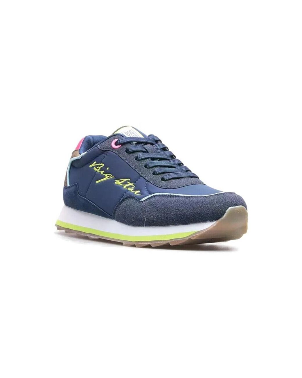 Baskets Basses Well Big Star en coloris Blue