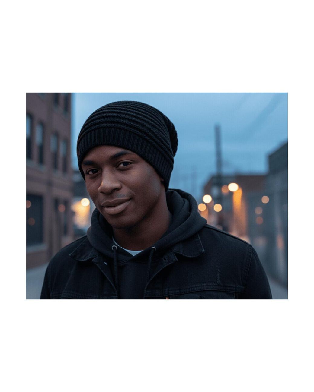 Bonnet Bonnet Mixte Nyls Création en coloris Black