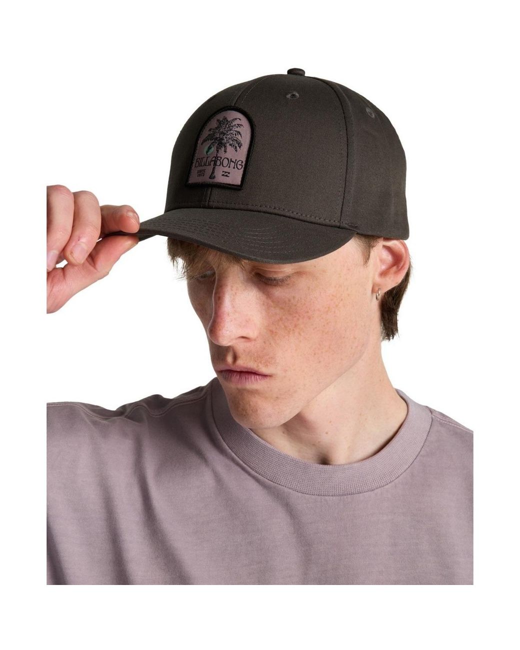 Casquette Patch Billabong pour homme en coloris Brown
