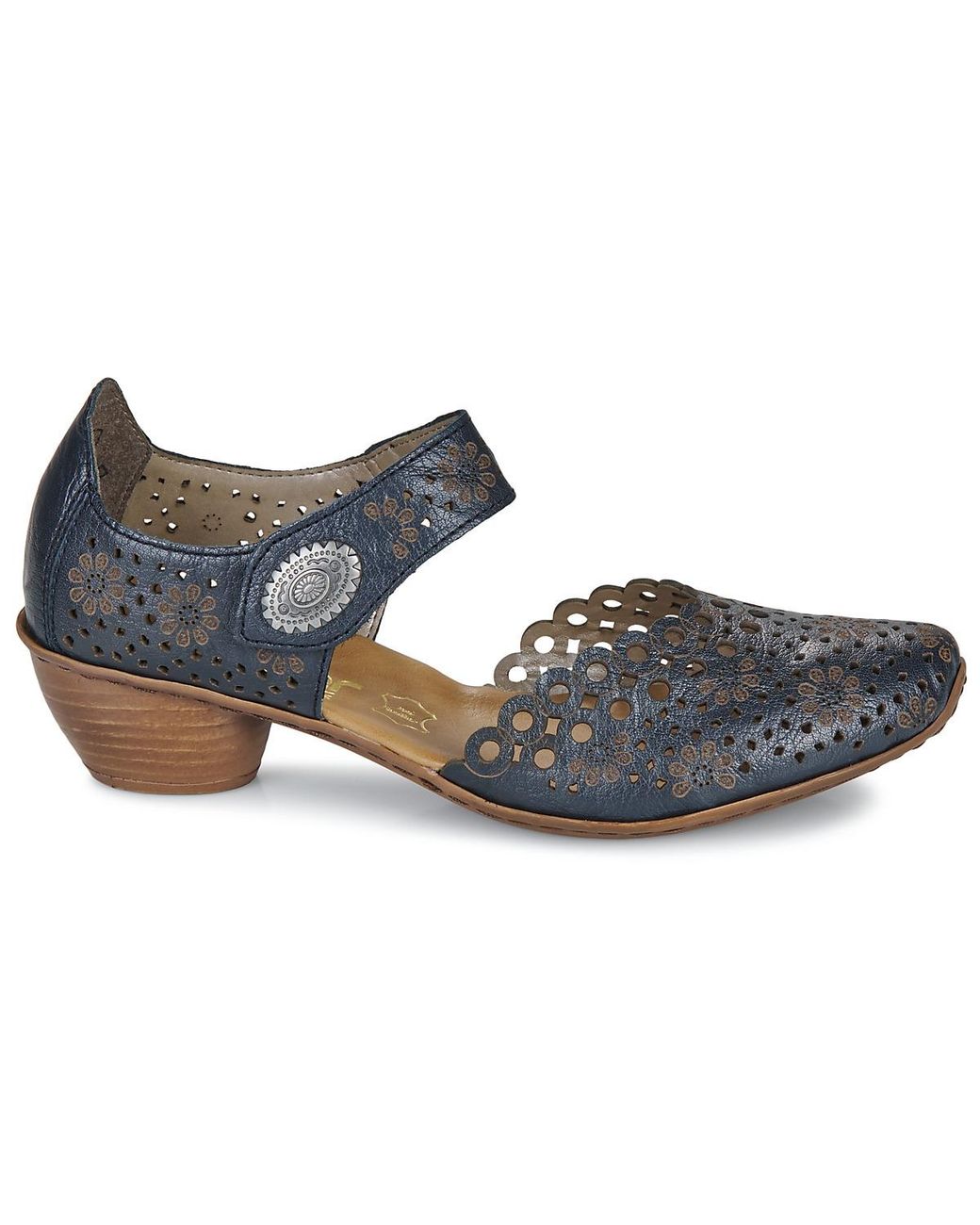 Rieker Gray Pumps