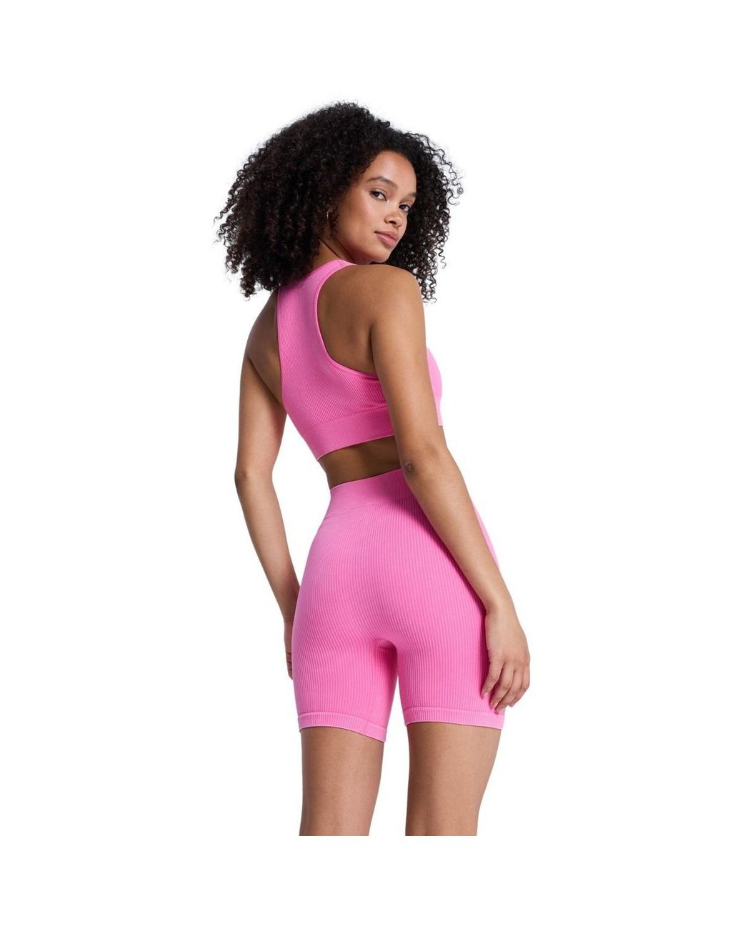 Short Chillout Seamless Washed Roxy en coloris Pink
