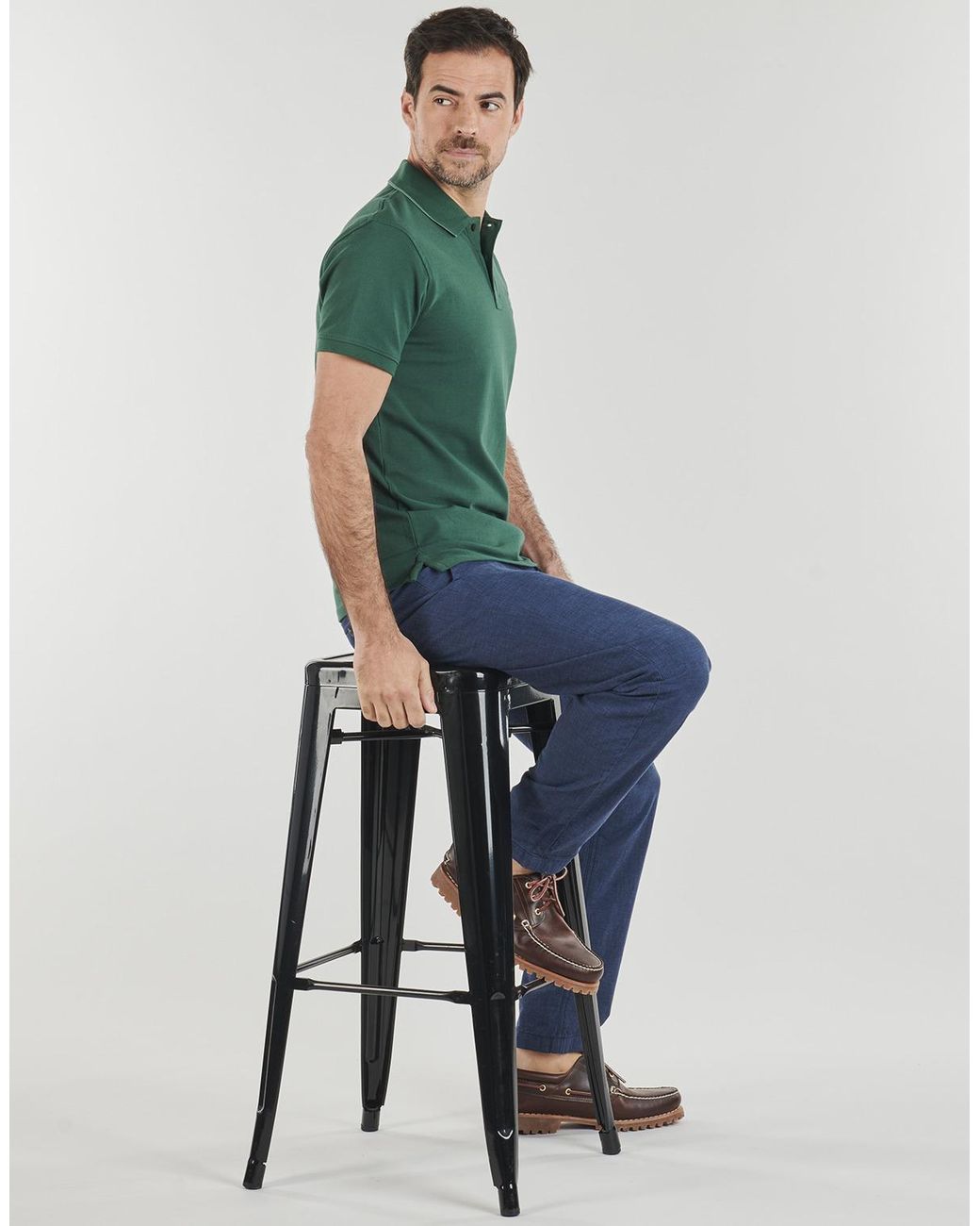 Timberland Harembroek Cotton Jogger in het Blue voor heren