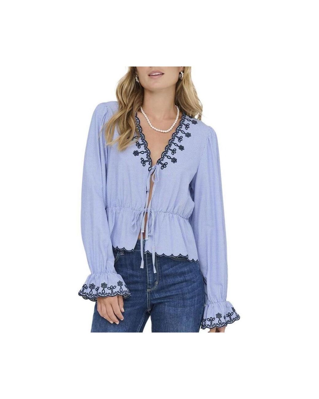 Blouses Savannah Jdy en coloris Blue