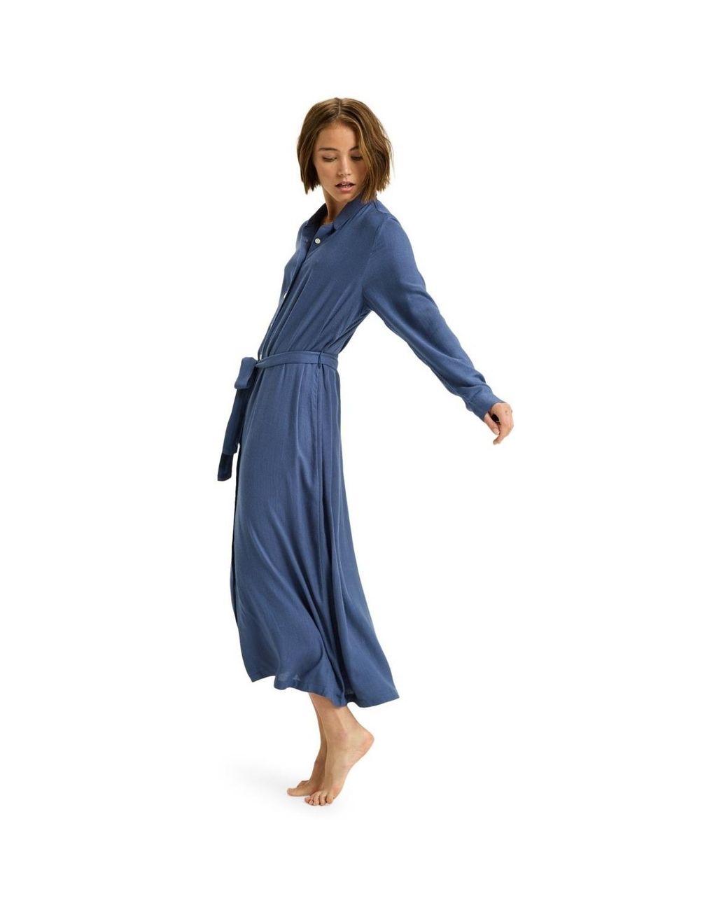 Robe Island Escape Solid Roxy en coloris Blue