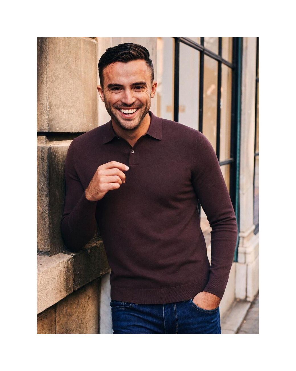 Polo Compact Cotton Polo Suitable pour homme en coloris Red