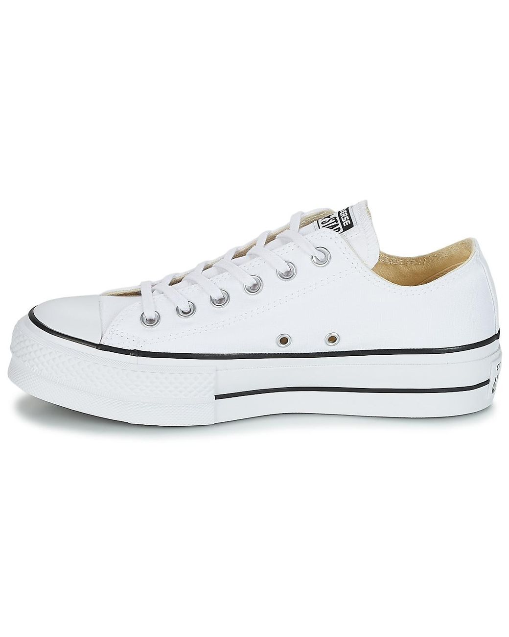 chuck taylor all star lift clean ox core canvas