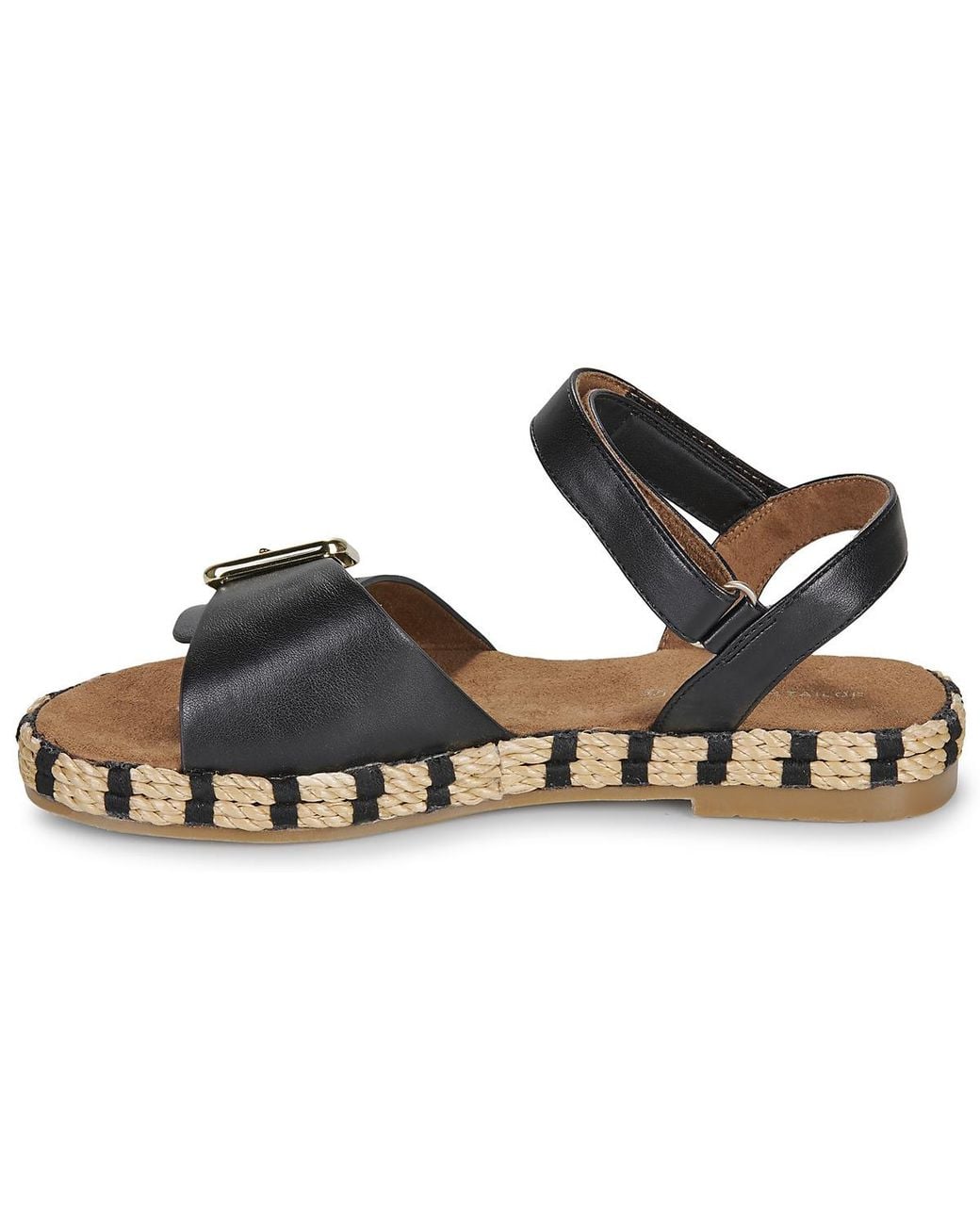 Tom Tailor Metallic Flache Sandalen Helin
