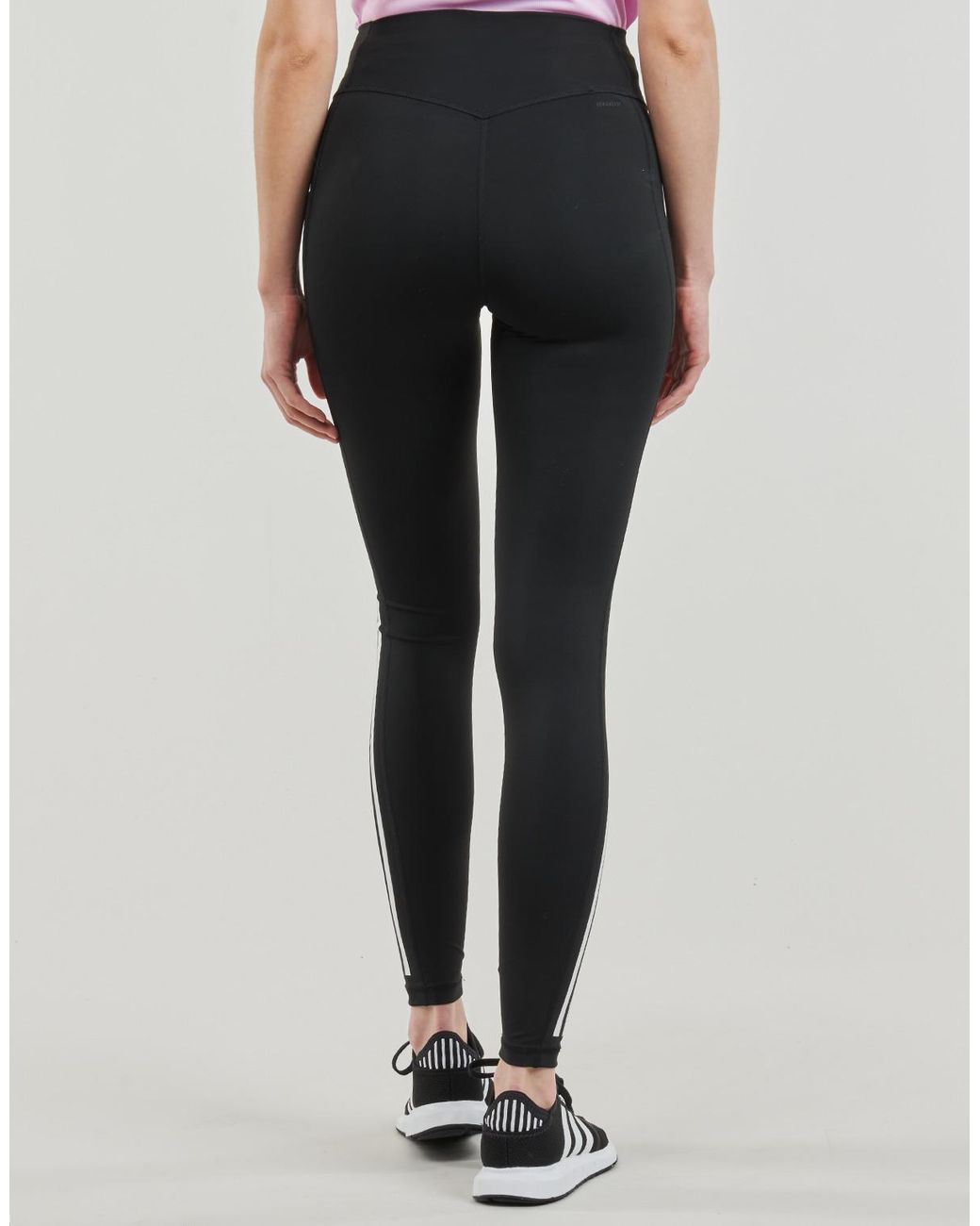 Adidas Legging Opt 3S 1/1 L in het Black