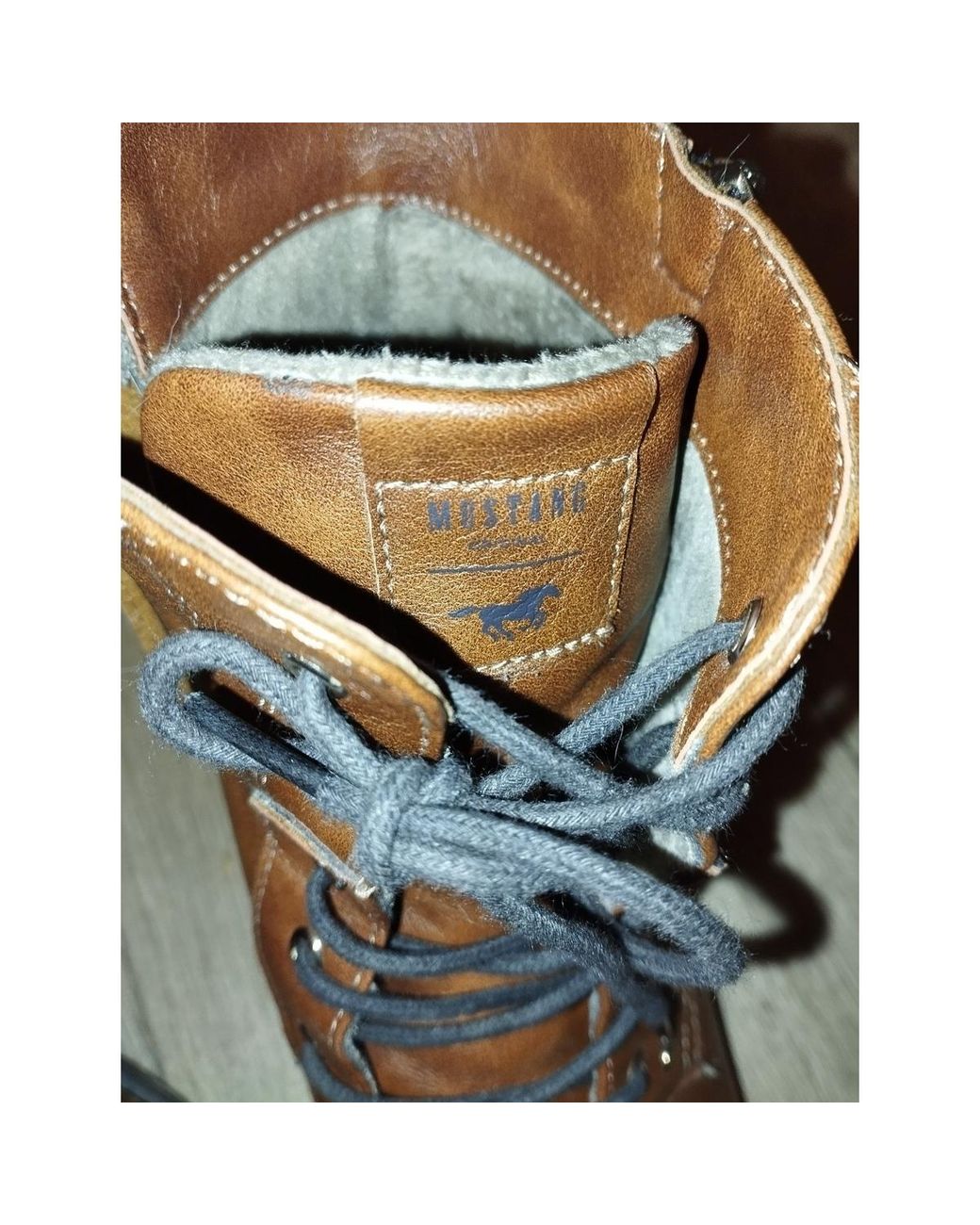 Bottines Bottines très bon état Mustang en coloris Brown