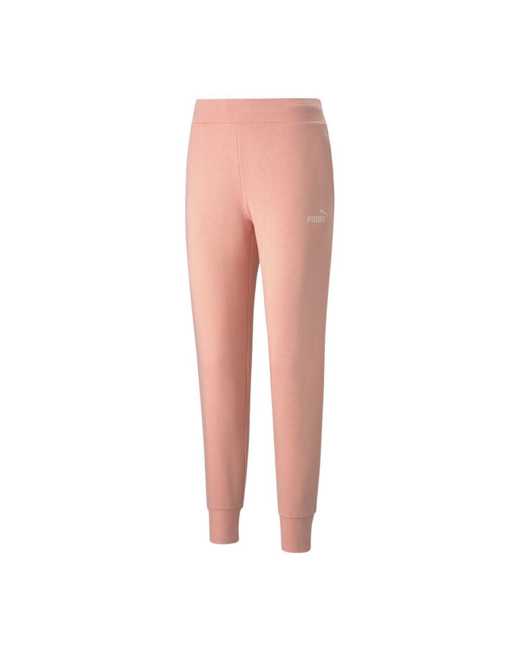 Jogging Essential Logo Pants PUMA en coloris Pink