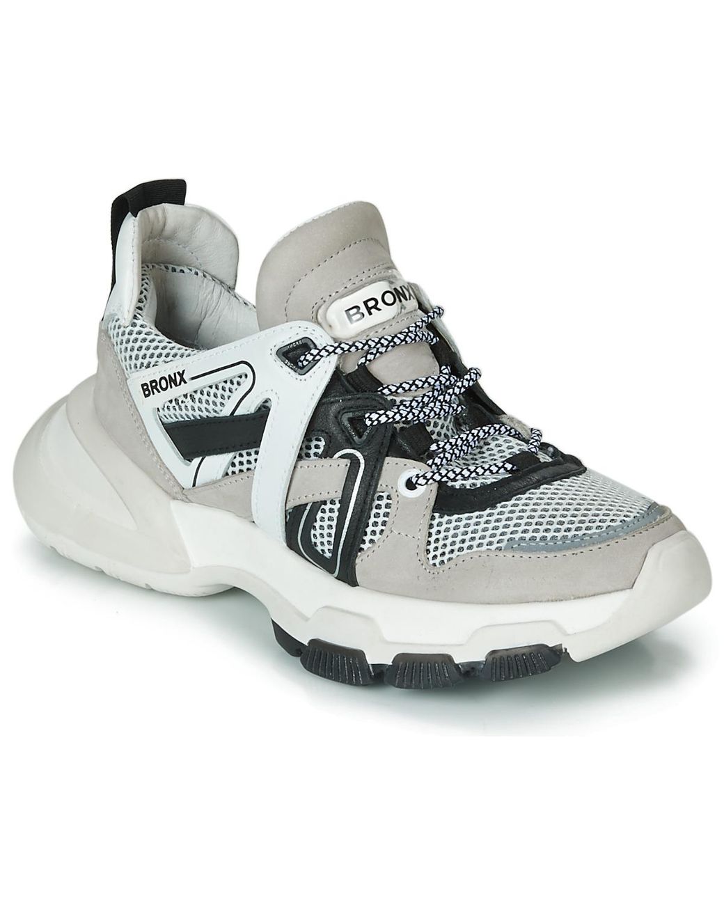 bronx black trainers