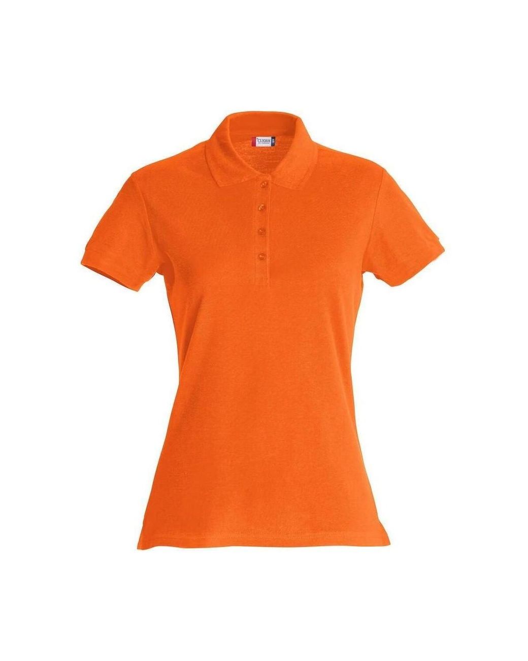 Polo Basic C-Clique en coloris Orange