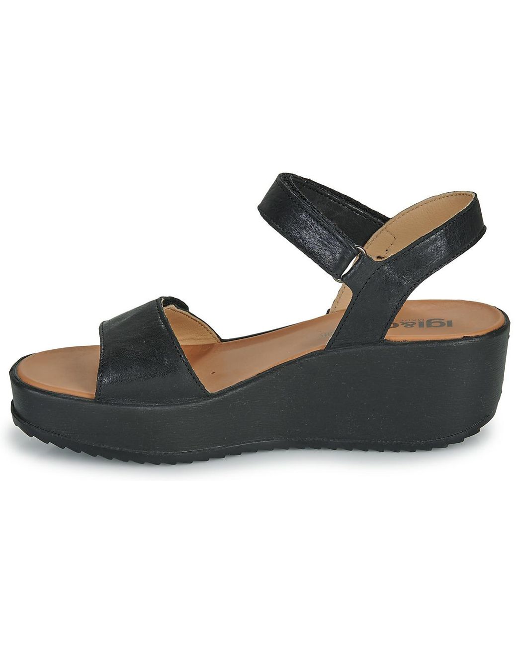 Sandales Compensées D.Candy Igi&co en coloris Black