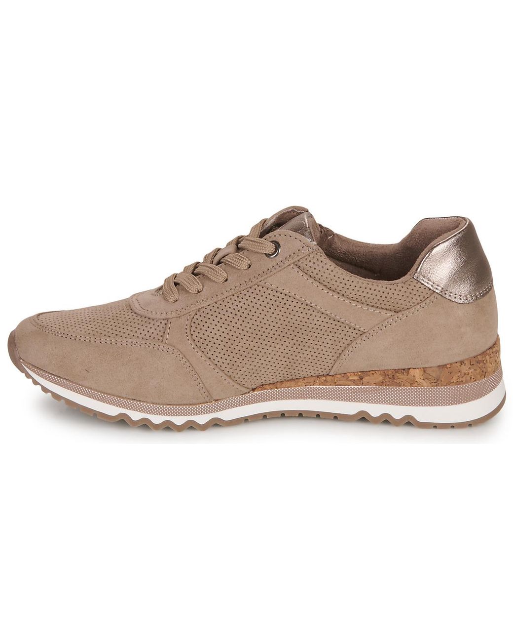 Baskets Basses Icom Marco Tozzi en coloris Brown