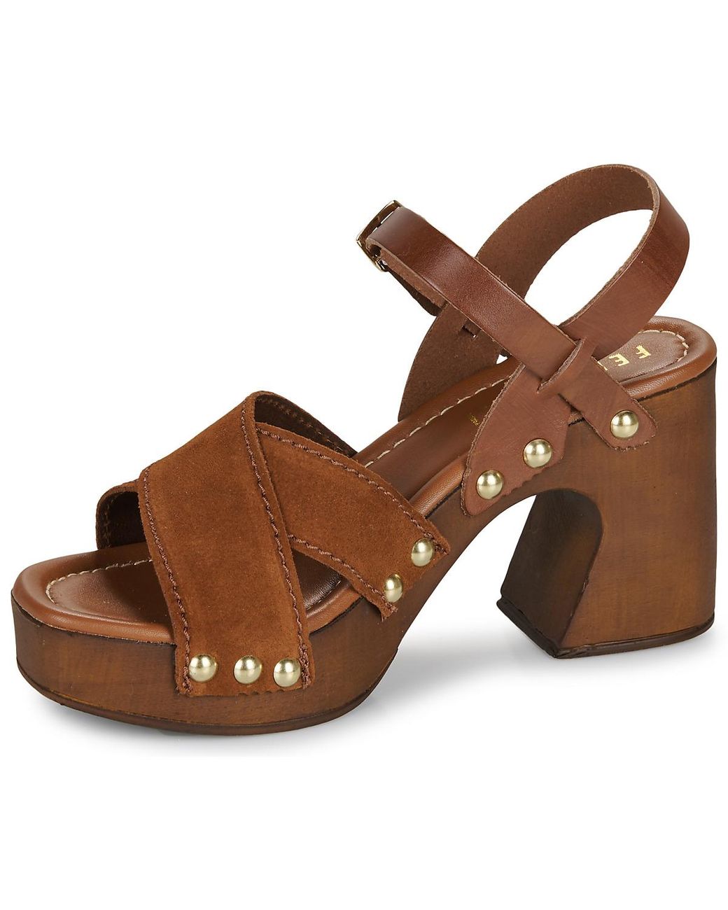 Fericelli Brown Keilabsatzsandalen Adonis