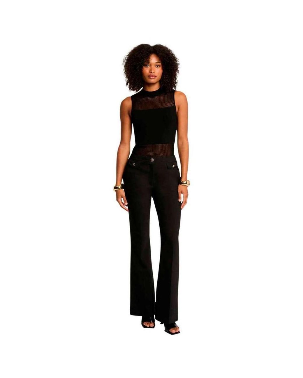 Blouses 15266601 Morgan en coloris Black