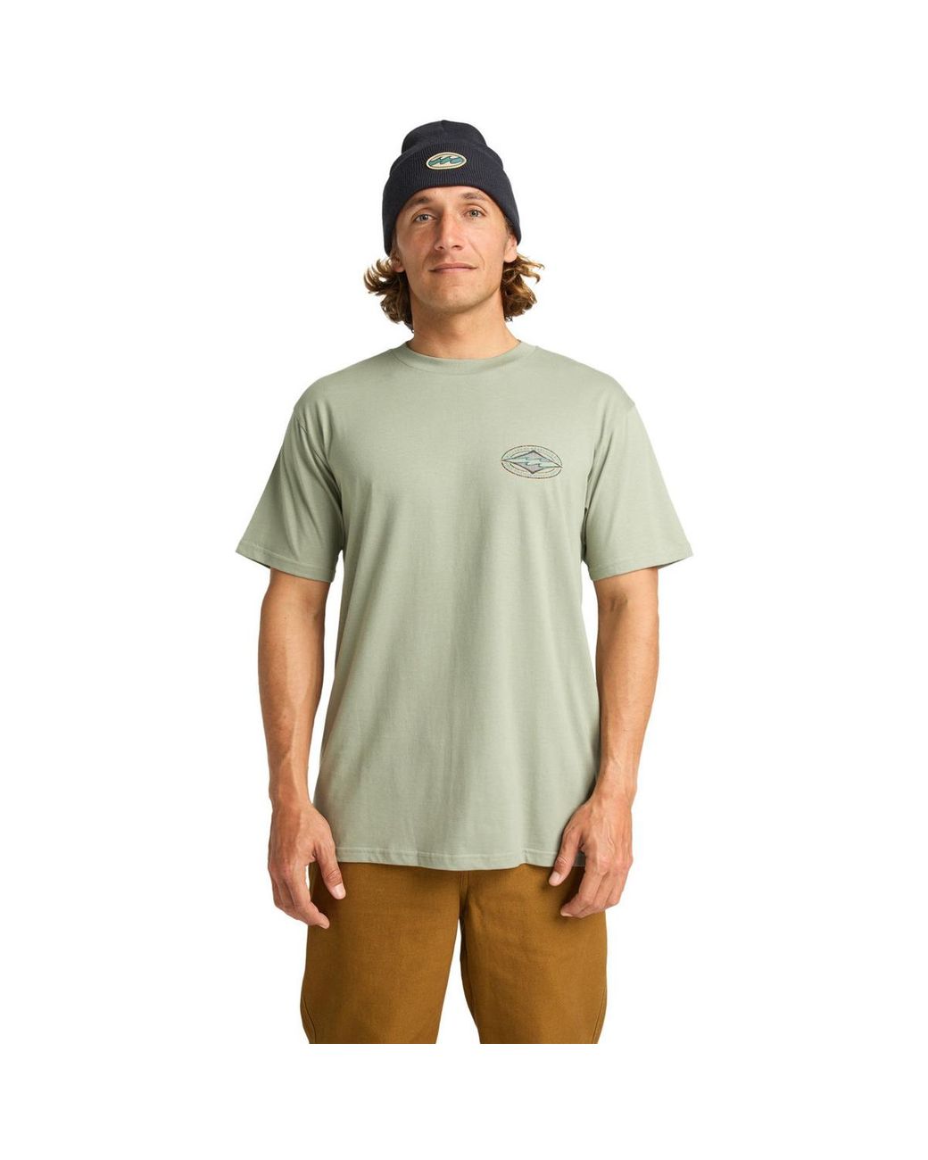 T-shirt Diamond Vision Billabong pour homme en coloris Green