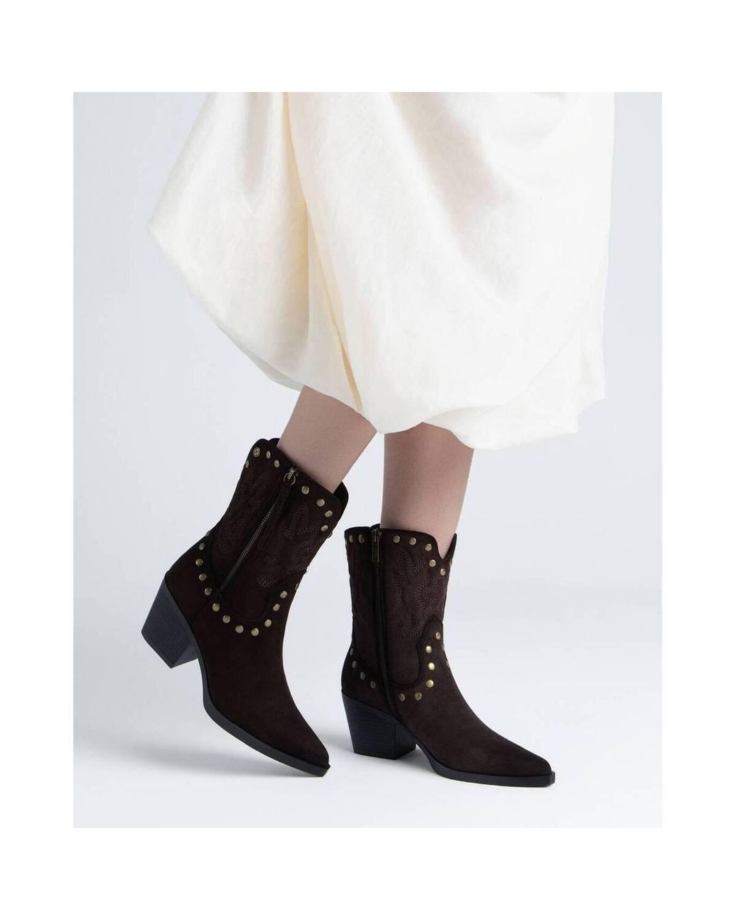Bottines 14650702 Xti en coloris Brown