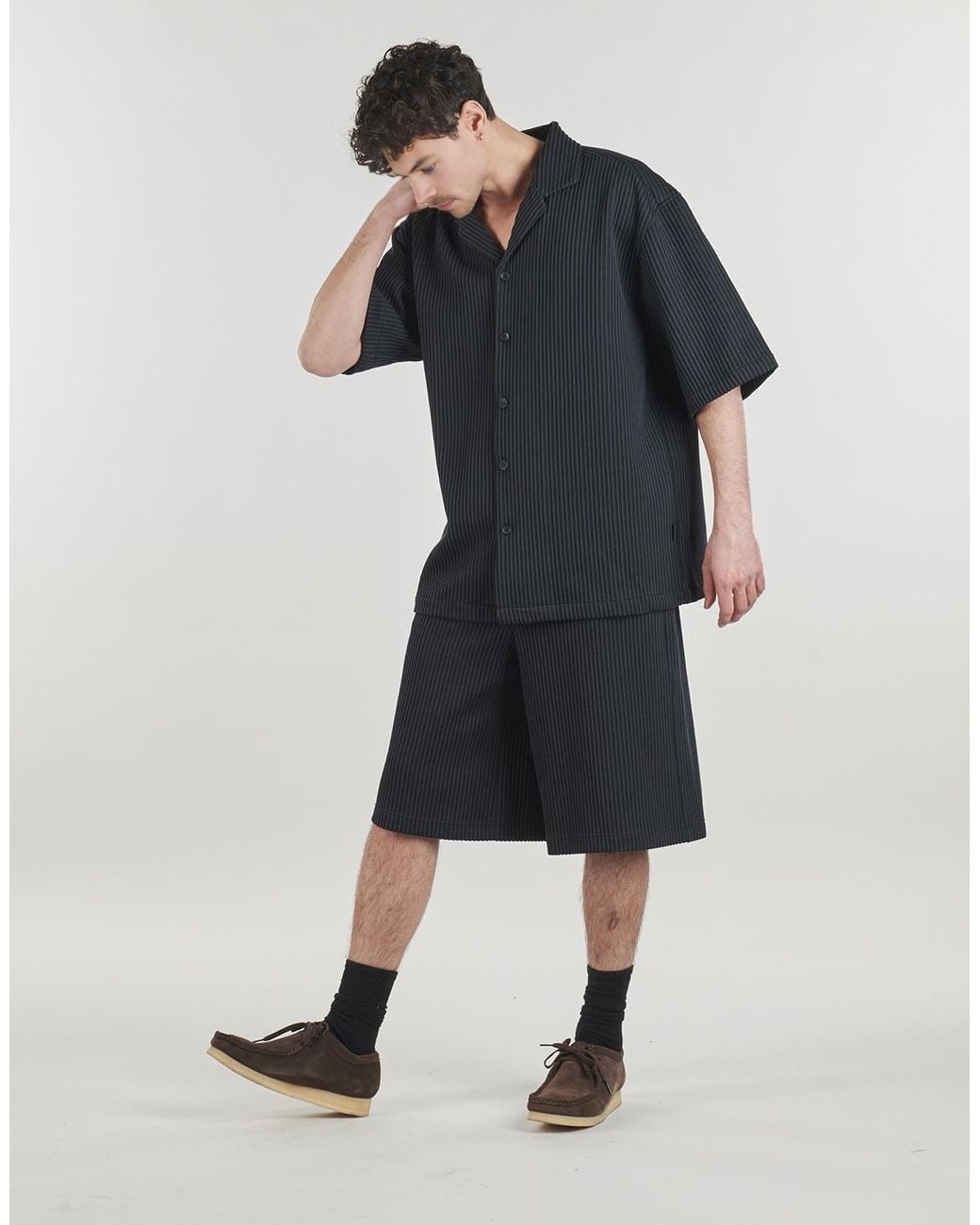 Minimum Korte Broek Jasper Shorts in het Blue voor heren