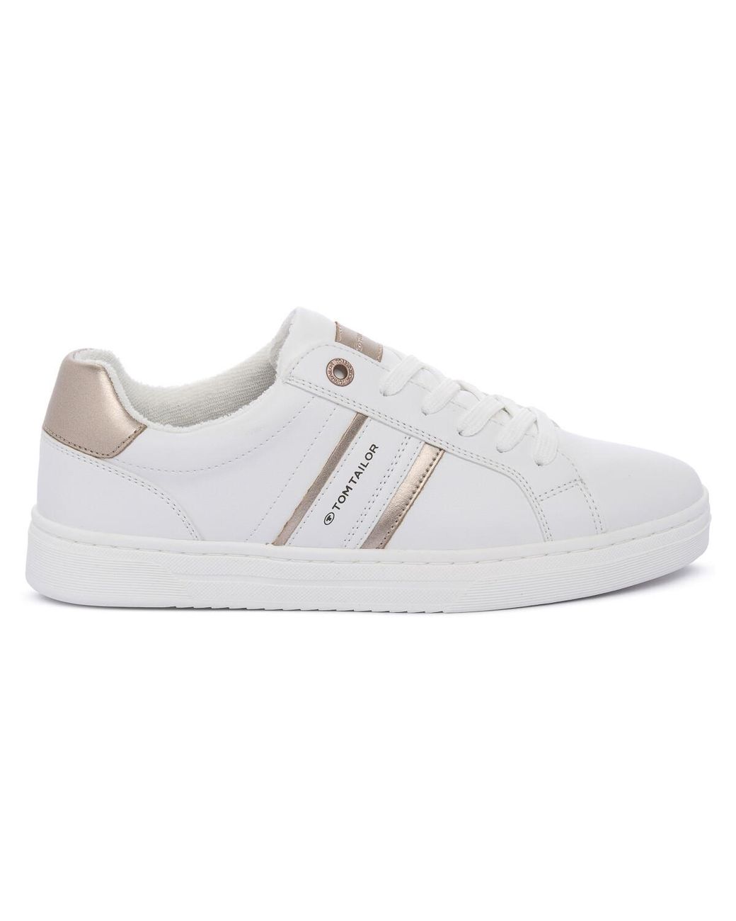 Baskets Basses Tom Tailor en coloris White