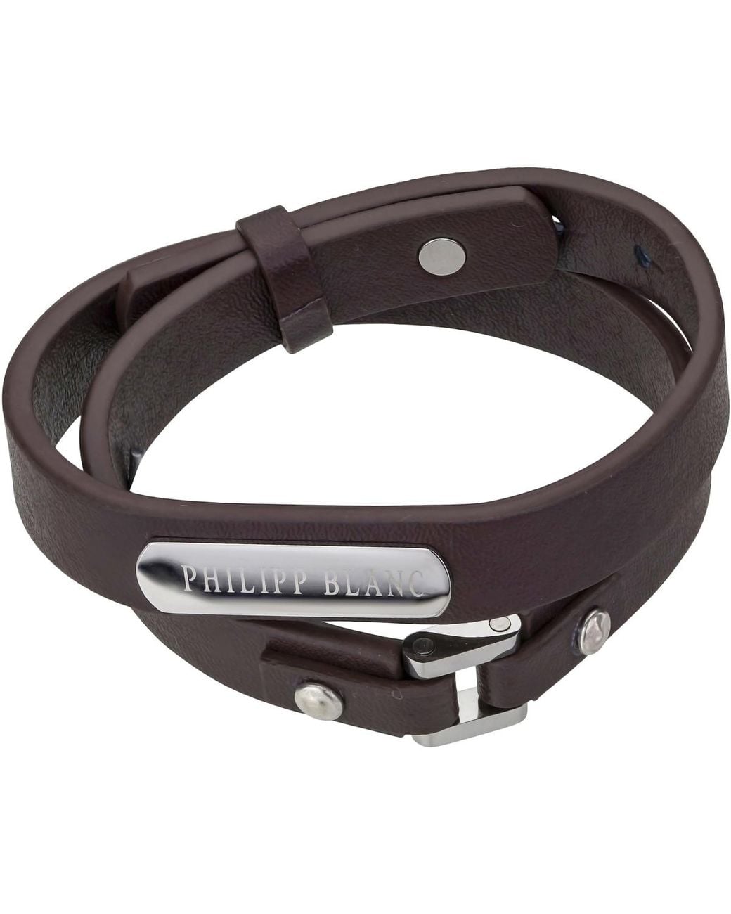 Bracelets Philipp Blanc pour homme en coloris Brown