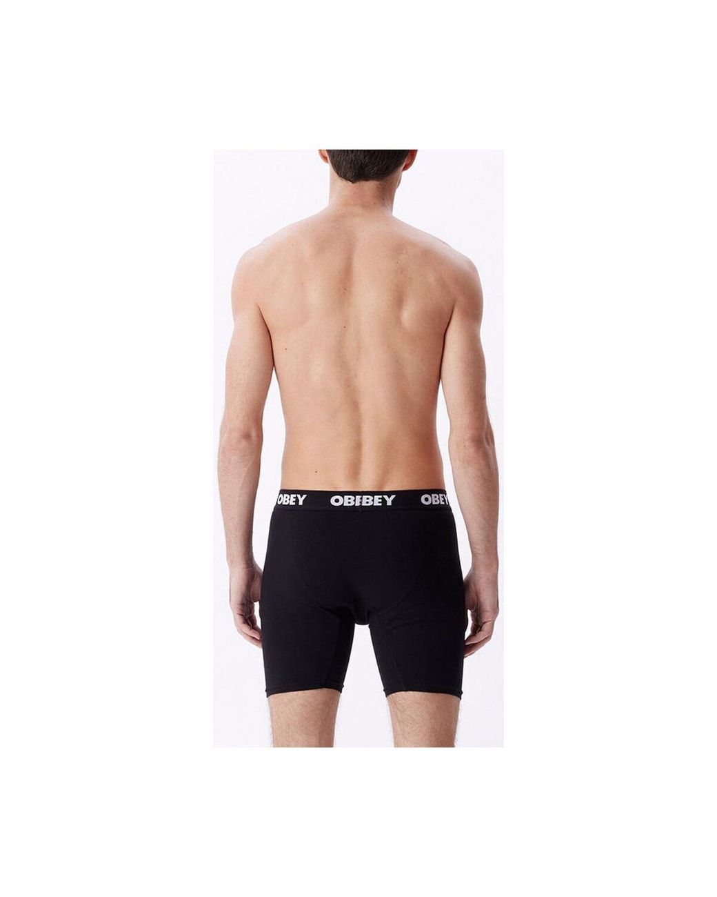 Boxers Established Work 2 Pack Boxers Obey pour homme en coloris Black