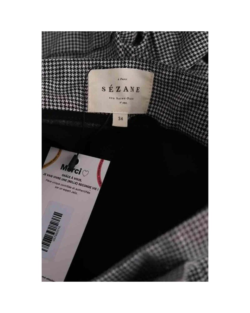 Short Mini Short Sezane en coloris Gray
