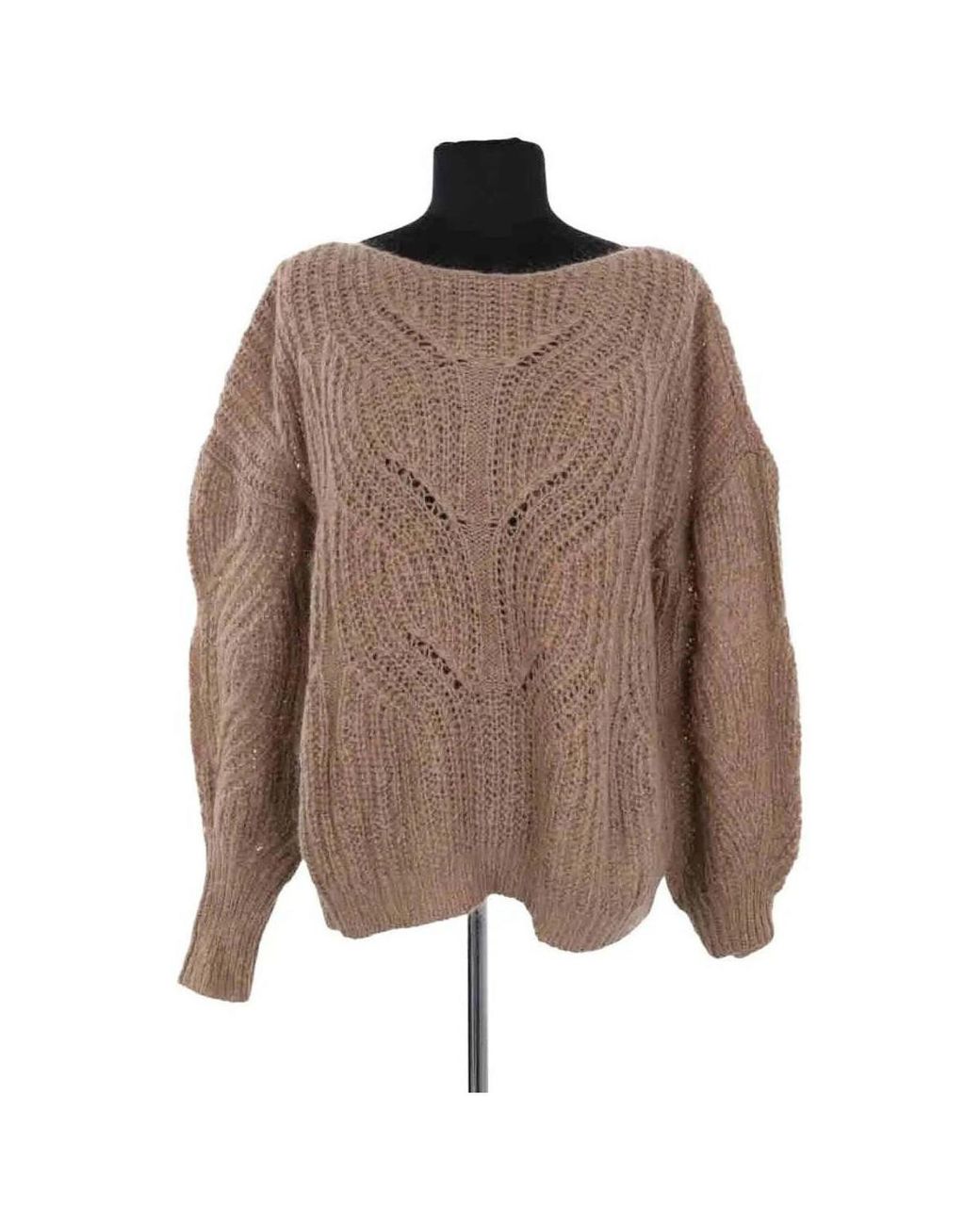 Pull Pull Camel Sezane en coloris Brown