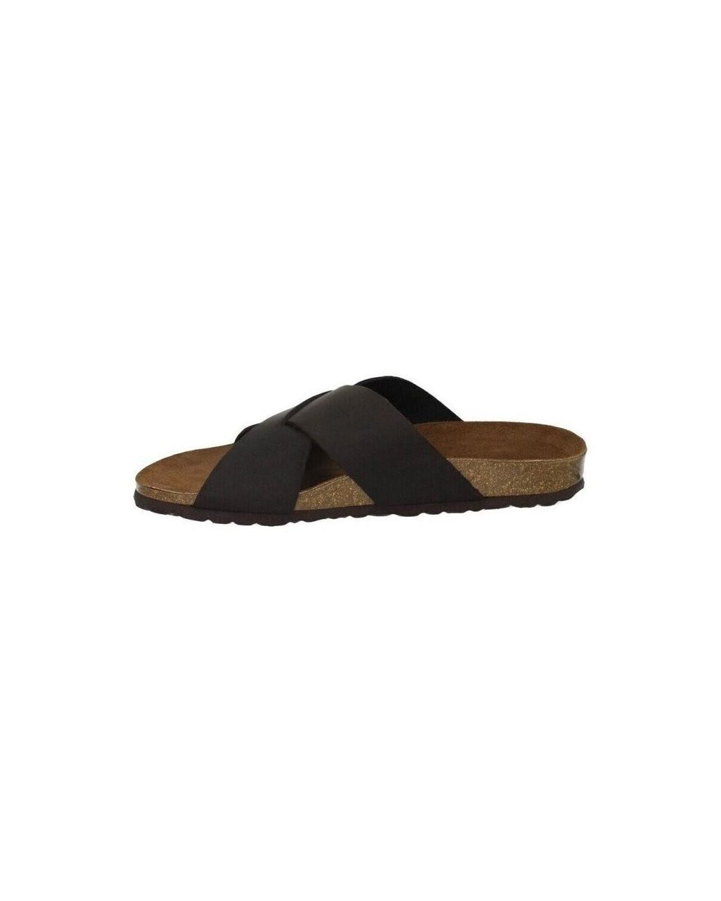 Sandales Plates Interbios pour homme en coloris Black