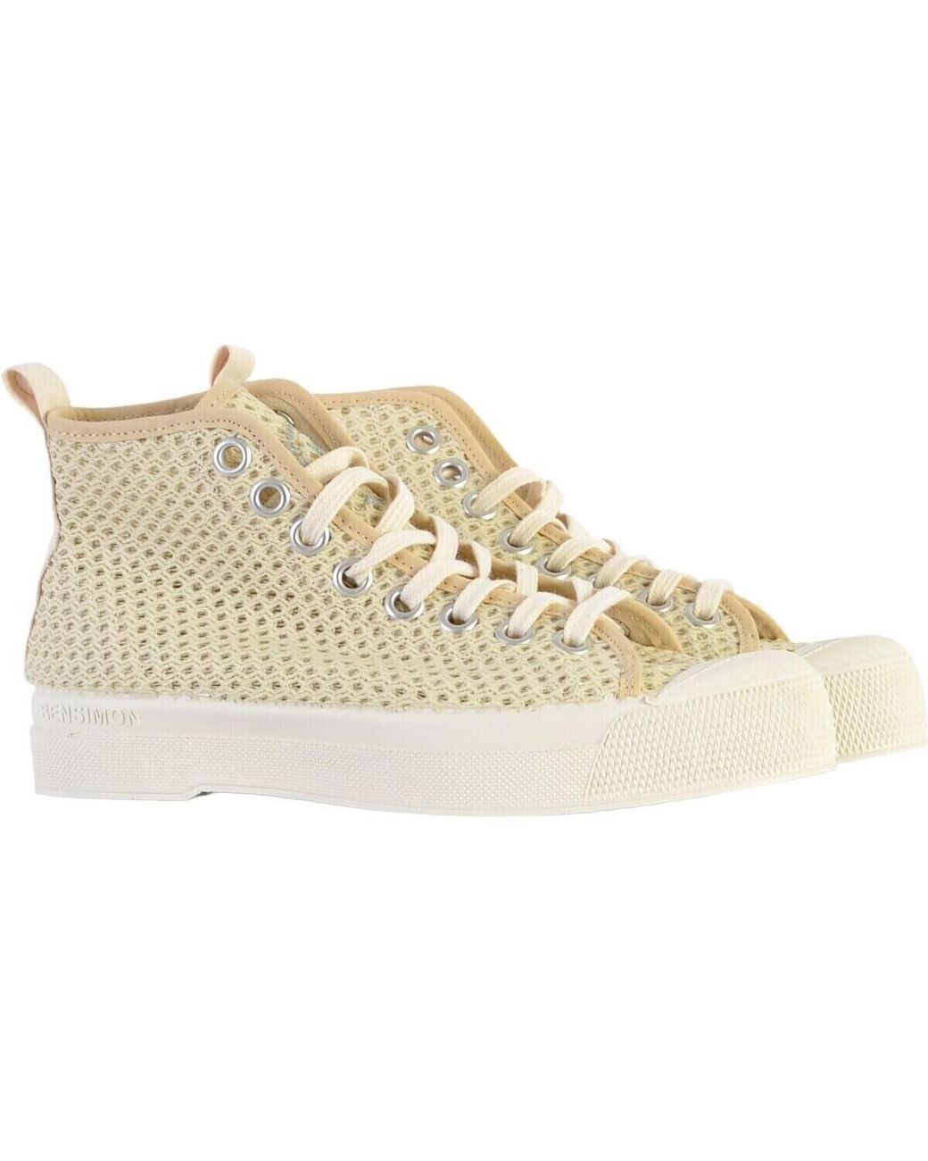 Baskets Montantes Basket À Lacet Stella Bensimon en coloris Natural