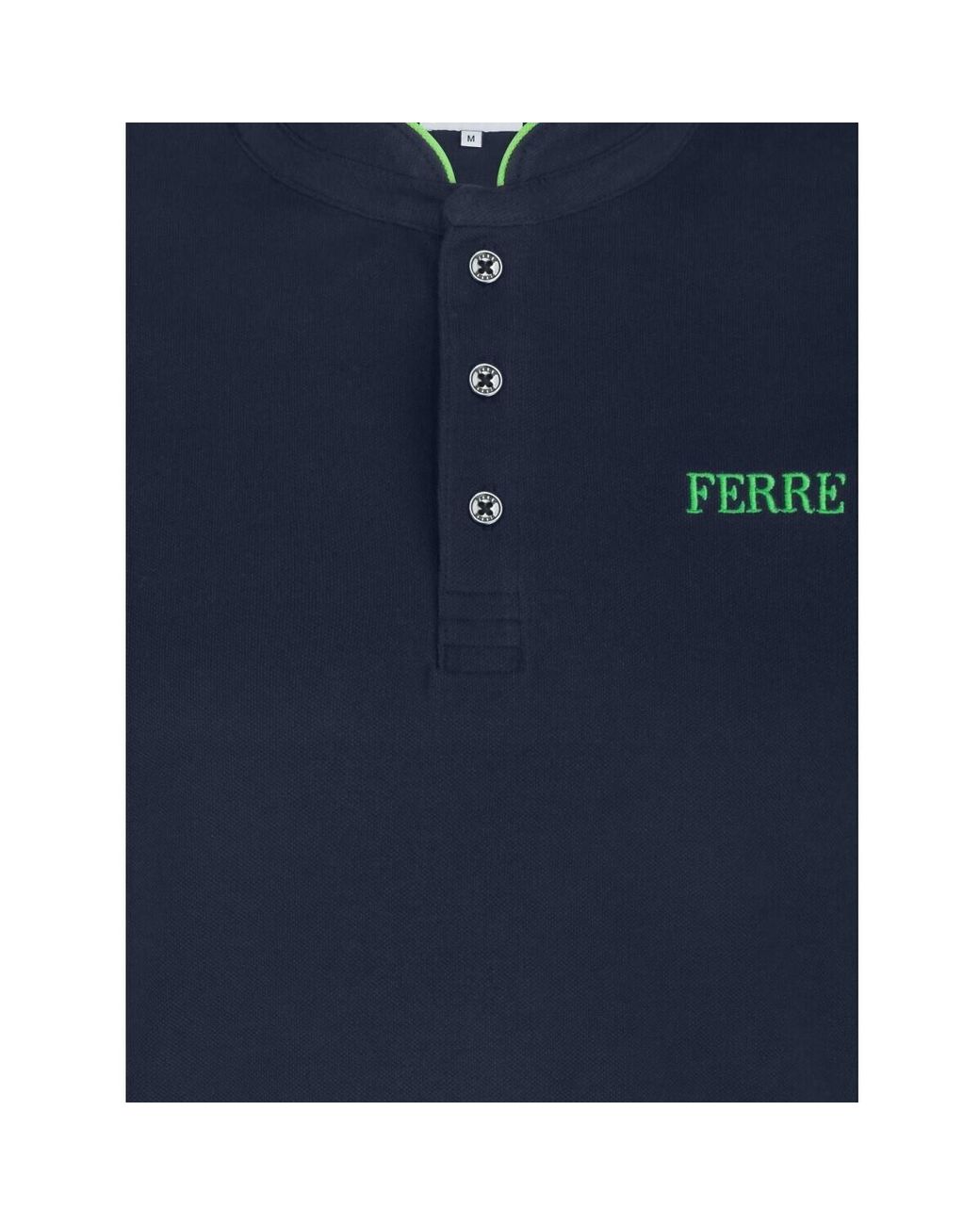 Polo Giorgio Ferré pour homme en coloris Blue