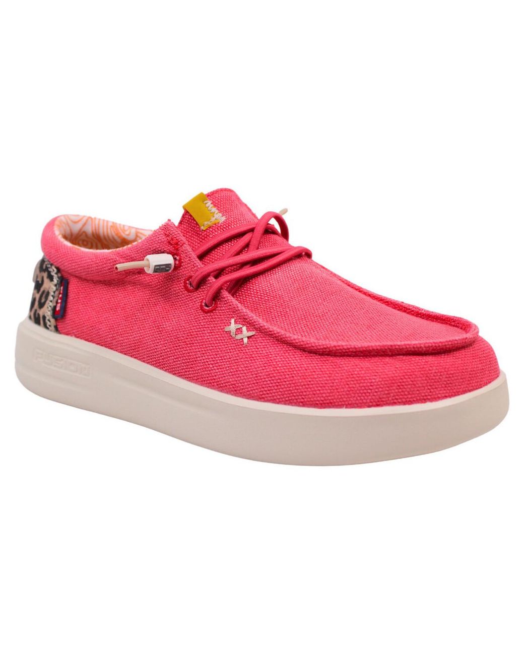 Derbies Bateaux Fusion en coloris Pink