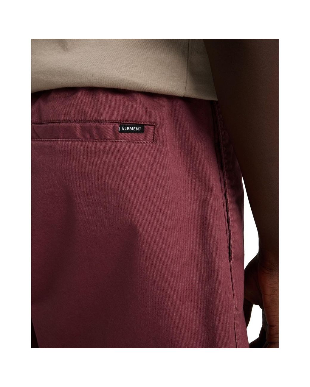 Short Regular Ewaist Element pour homme en coloris Red