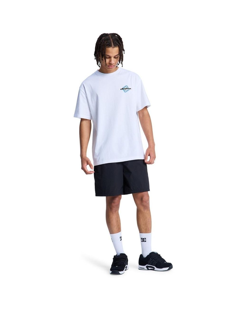 Short Flow Down DC Shoes pour homme en coloris Blue