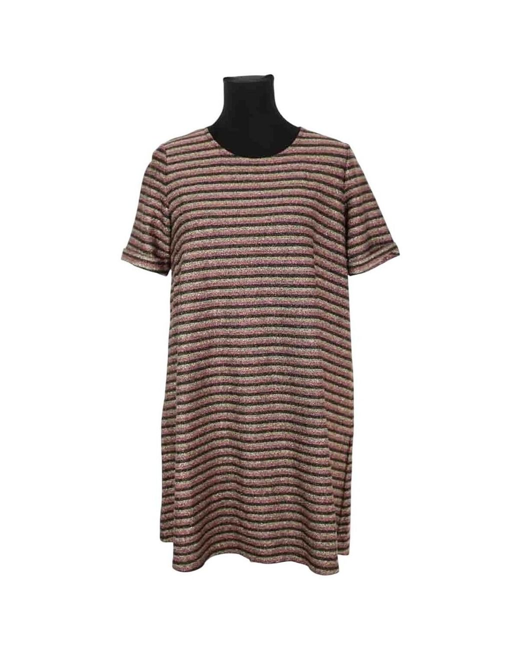 Robe Courte Robe Dorée Sezane en coloris Brown