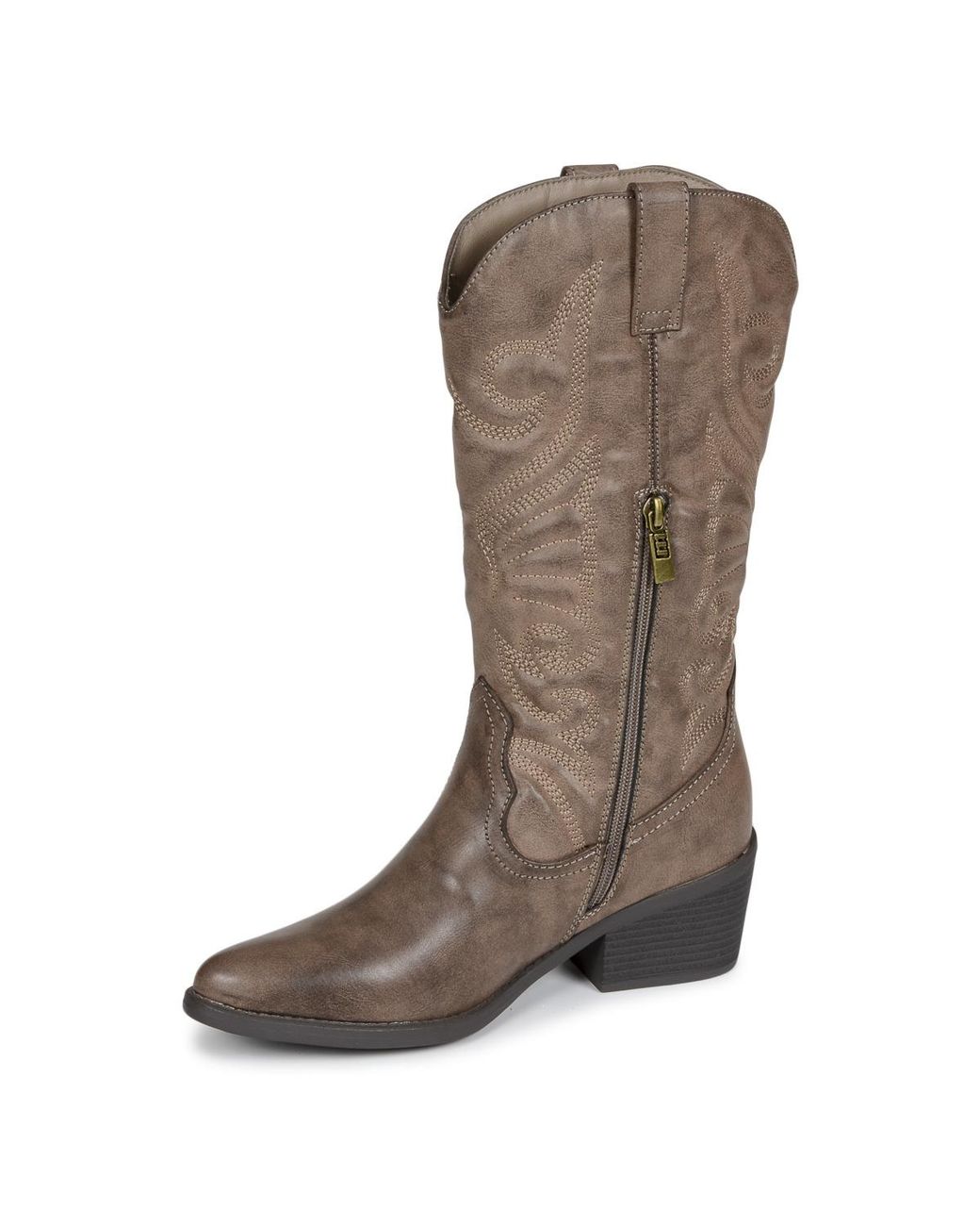 Bottes À Talon 59794 MTNG en coloris Brown