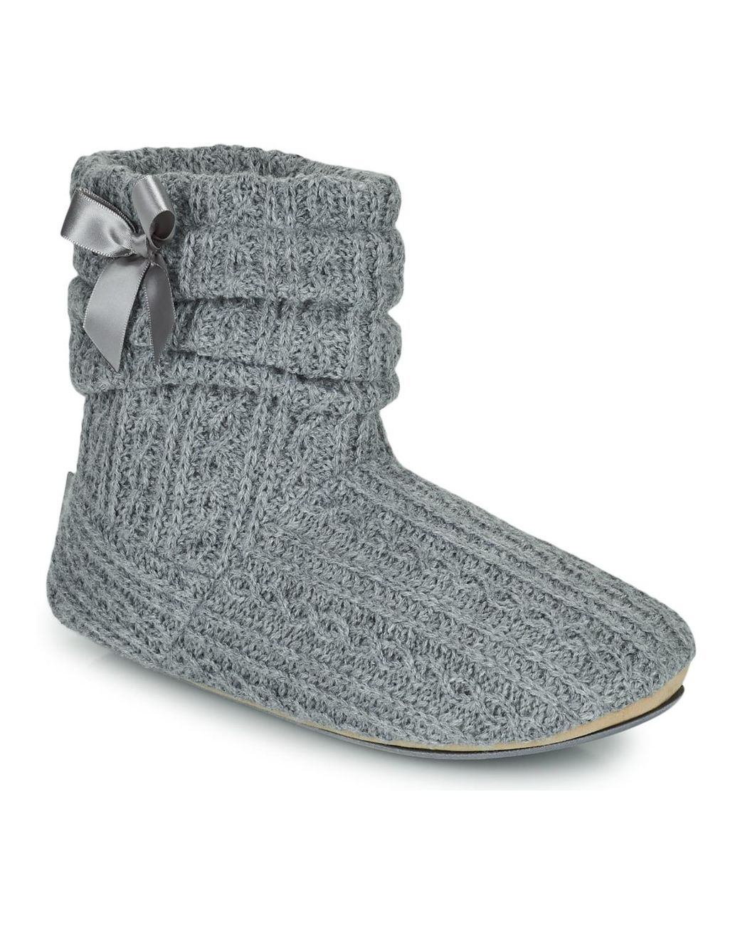 Chaussons Isotoner en coloris Gray