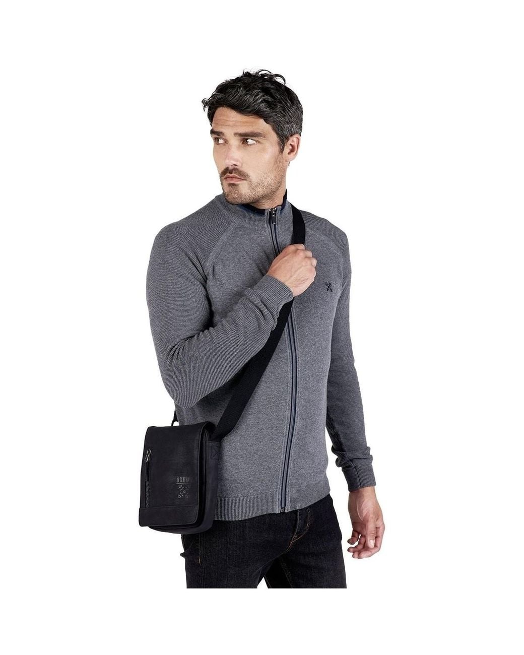 Pochette Porte Travers OXBOW SHOWBUI - Bandoulière Polyuréthane Noir Taille Unique