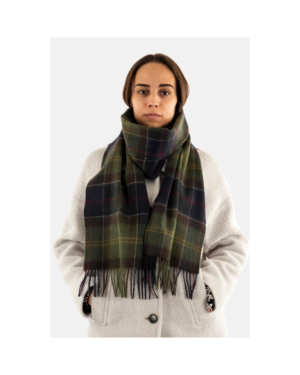 Echarpe Lsc0129 Barbour en coloris Green