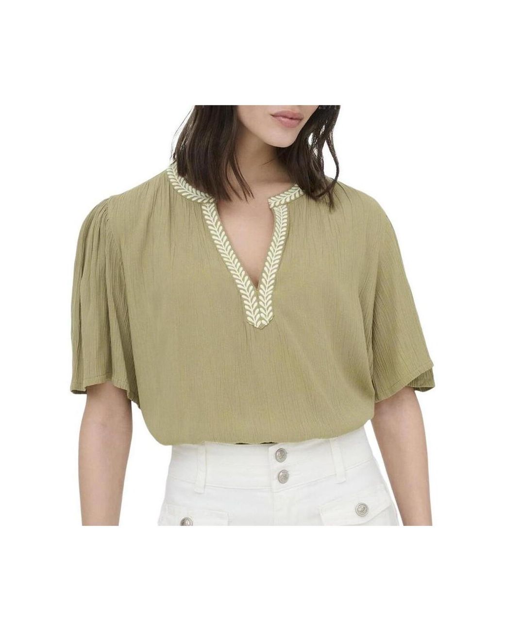 Blouses Liva Jdy en coloris Green