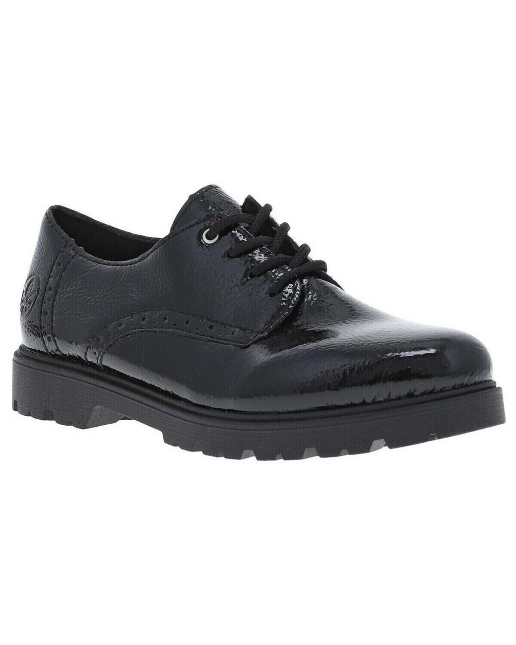 Derbies 945401 Rieker en coloris Black
