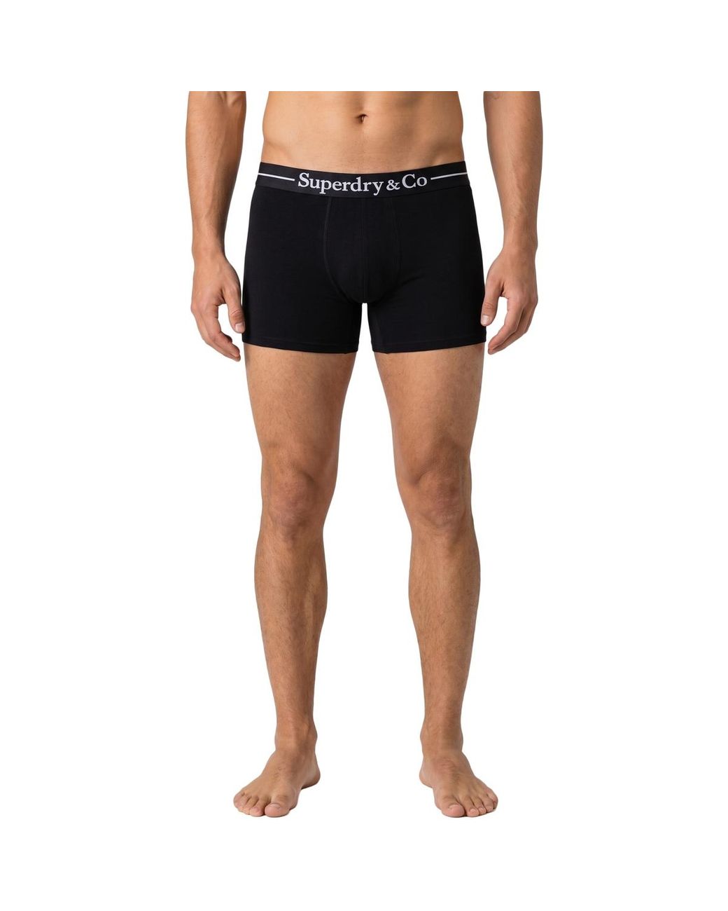 Caleçons M3110480A Superdry pour homme en coloris Black